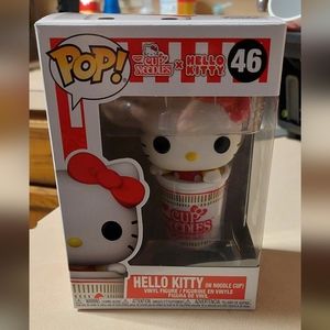 NWT MINT Funko Pop! Sanrio: Hello Kitty x Nissin - Hello Kitty in Noodle Cup